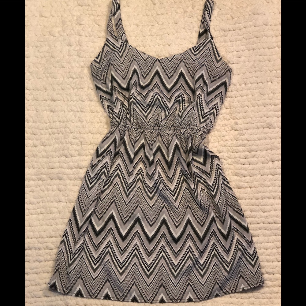 Aztec print dress